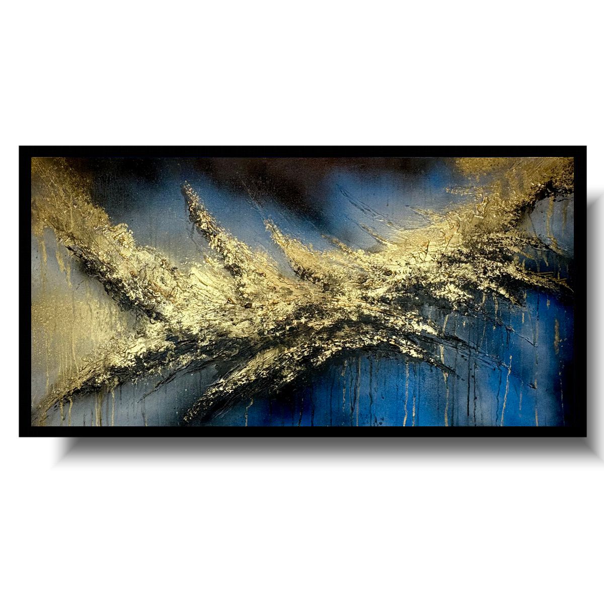 Nowoczesny obraz abstrakcja "Widmo luksusu" obrazy malowane 1955A - obrazek 7