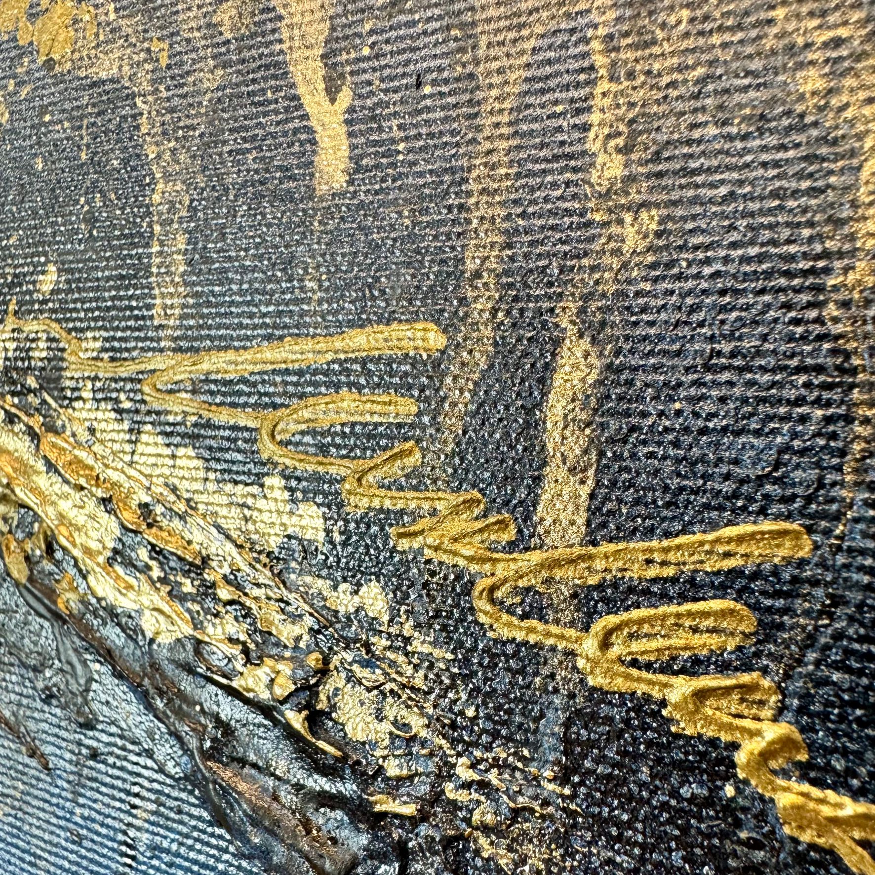 Nowoczesny obraz abstrakcja "Widmo luksusu" obrazy malowane 1955A - obrazek 5