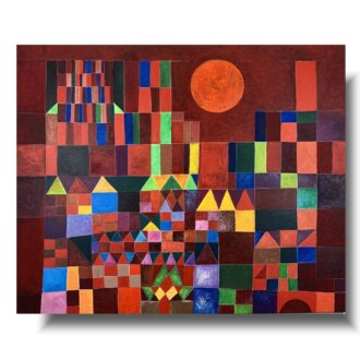 Obraz do salonu "Castle and sun" Klee 2217A