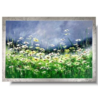 Obraz do salonu łąka "Wakacje u babci" obrazy 2164A