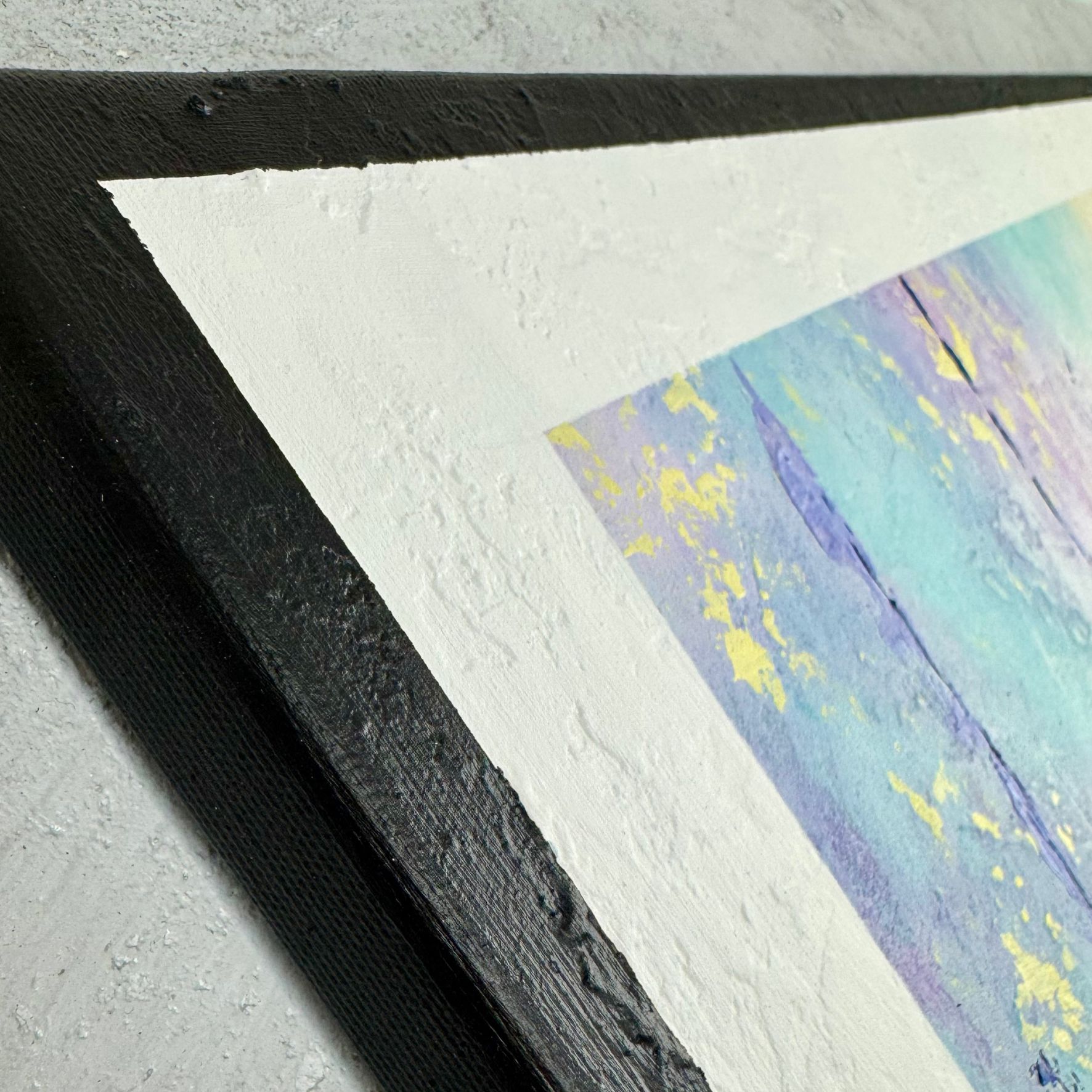 Obraz pastelowy do salonu "Color world" abstrakcja 2208A - obrazek 7