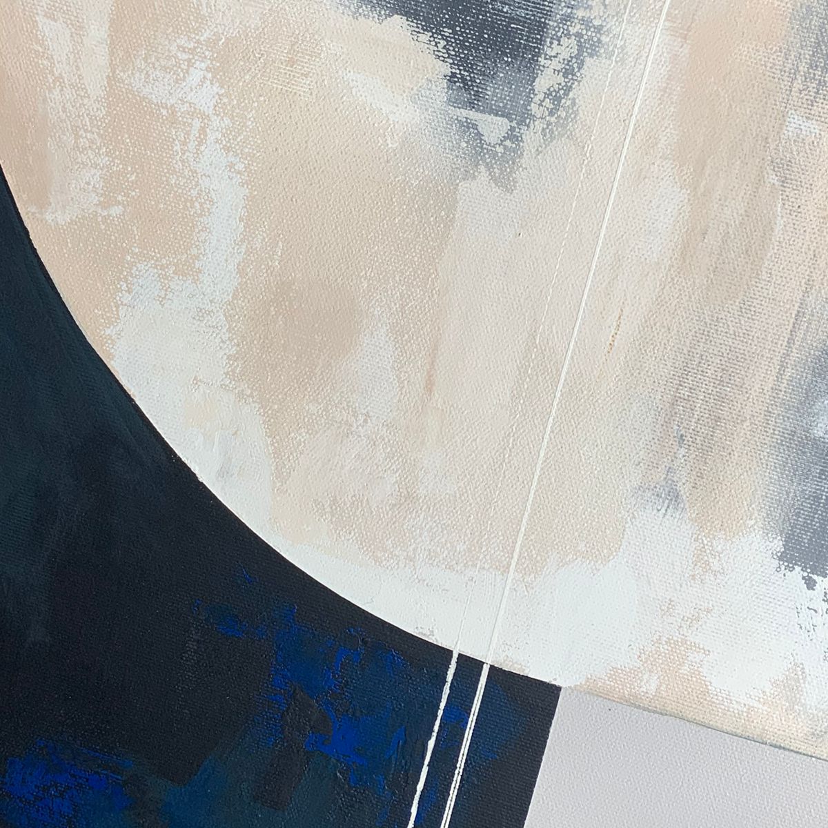 Obraz minimalistyczna abstrakcja "Poszukiwanie celu" 2307A - obrazek 5