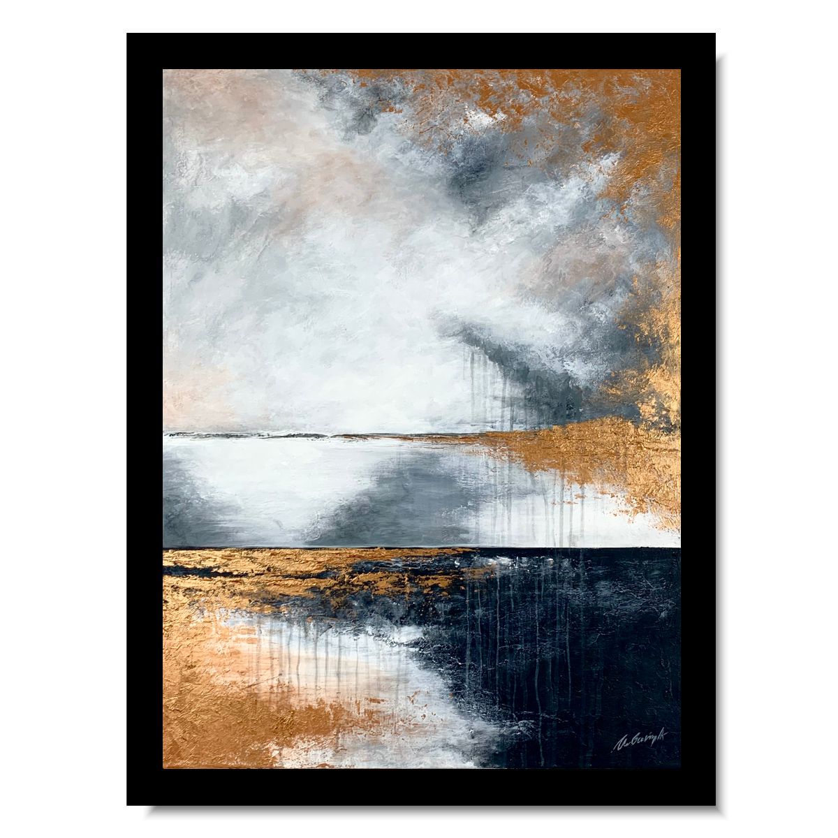 Obraz ręcznie malowany na płótnie "Jesienna nostalgia" 2275A - obrazek 7