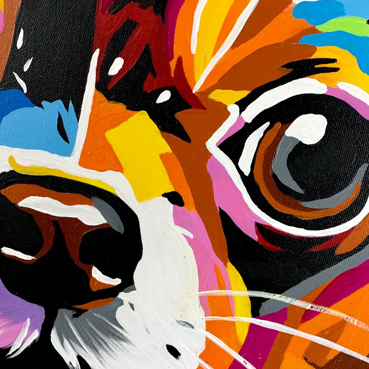 Obrazy ze zwierzętami "Kolorowy pies chihuahua" 2279A - obrazek 5