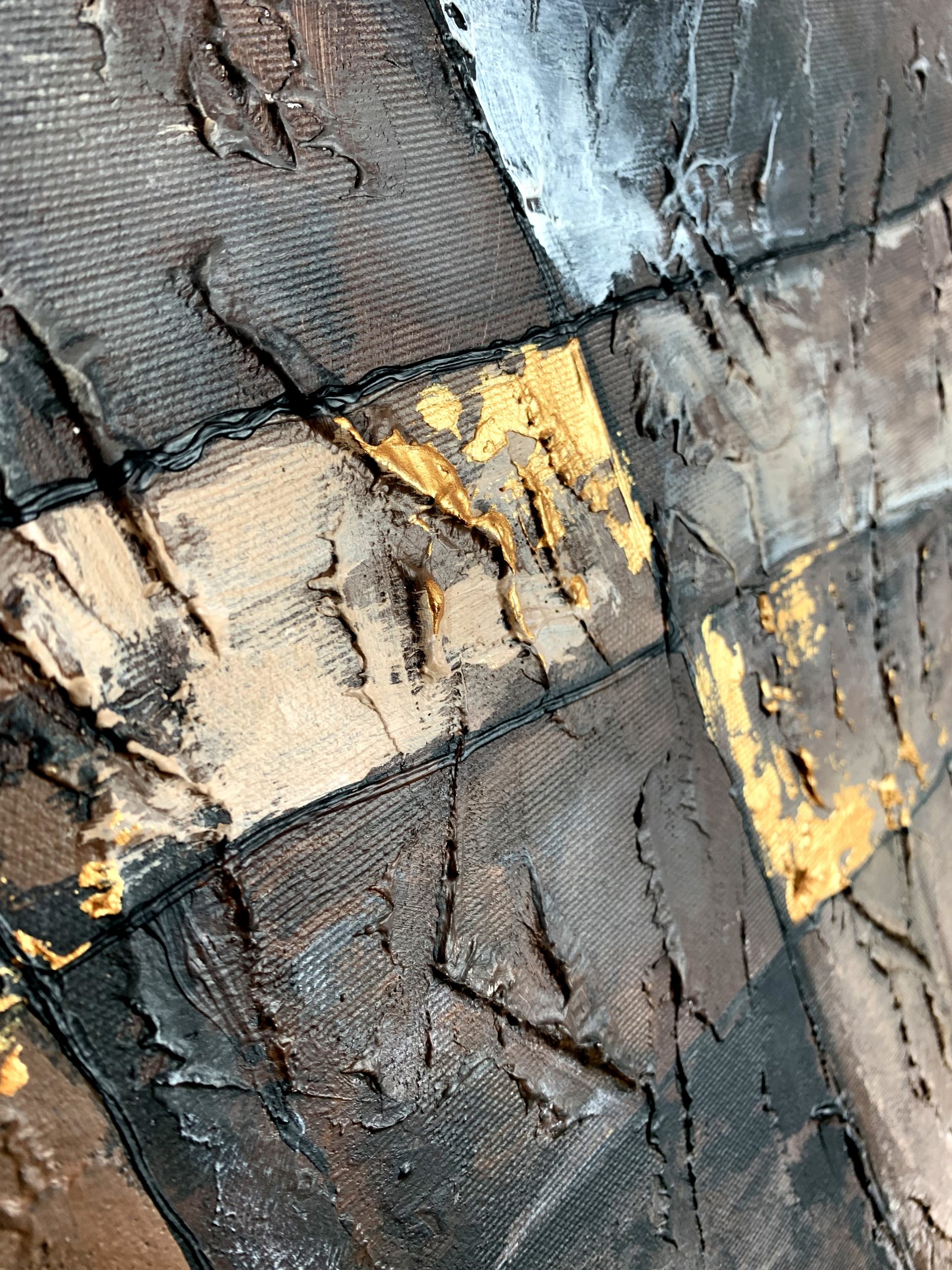 Piękna abstrakcja "Męska przestrzeń" obraz w ramie 2110A - obrazek 5