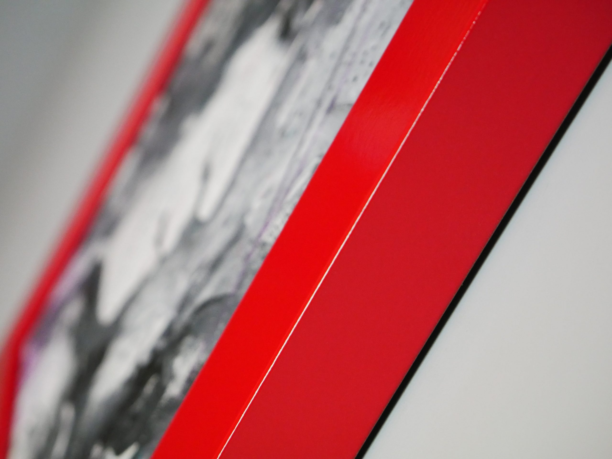 Rama do obrazu czerwona połysk R55 - obrazek 3