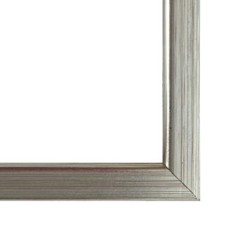 Srebrna wąska rama do obrazu nowoczesne ramy SA41