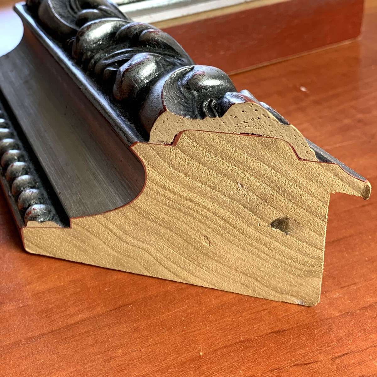 Szeroka srebrna rustykalna rama do obrazu SA26 - obrazek 3