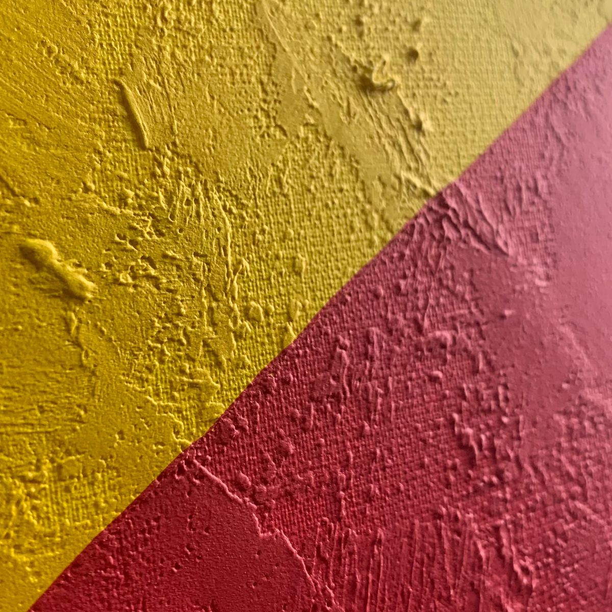 Tryptyk obraz abstrakcja "Kolorowe trójkąty" - komplet obrazów 2301A - obrazek 6