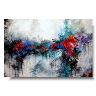 Abstrakcyjny obraz "Letnia radość" nowoczesne obrazy do salonu 1661A