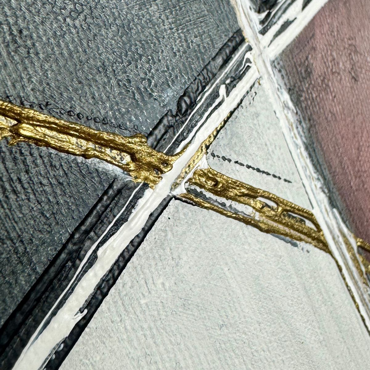 Obraz ręcznie malowany na płótnie "Koła" 2172A - obrazek 6