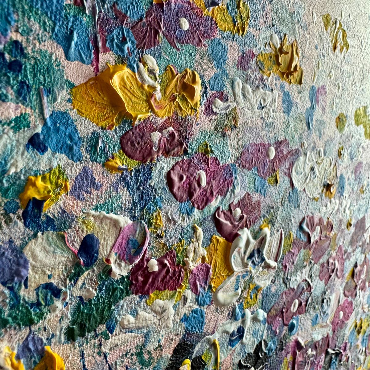 Obraz ręcznie malowany na płótnie "Jesienna łąka" 2218A - obrazek 5