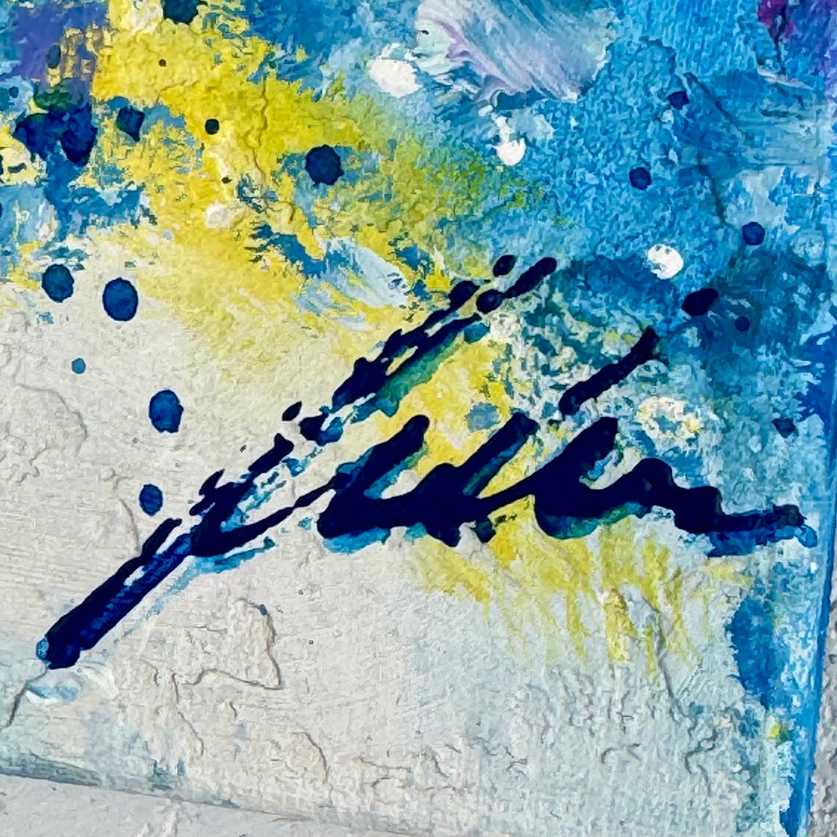 Obraz ręcznie malowany na płótnie "Jesienna łąka" 2218A - obrazek 7