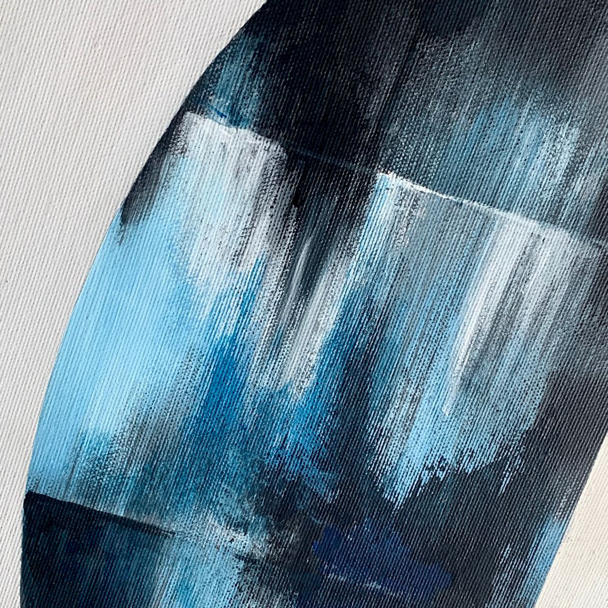 Obraz ręcznie malowany abstrakcja "Cel" 2308A - obrazek 5