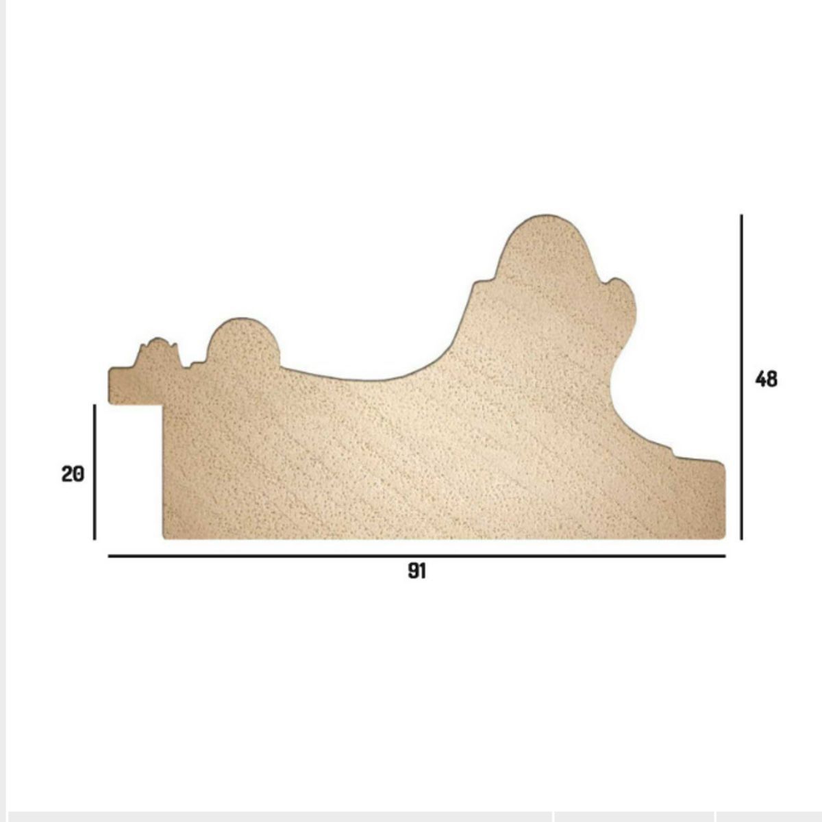 Rama do obrazu srebrna klasyczne ramy oprawy SA30 - obrazek 5