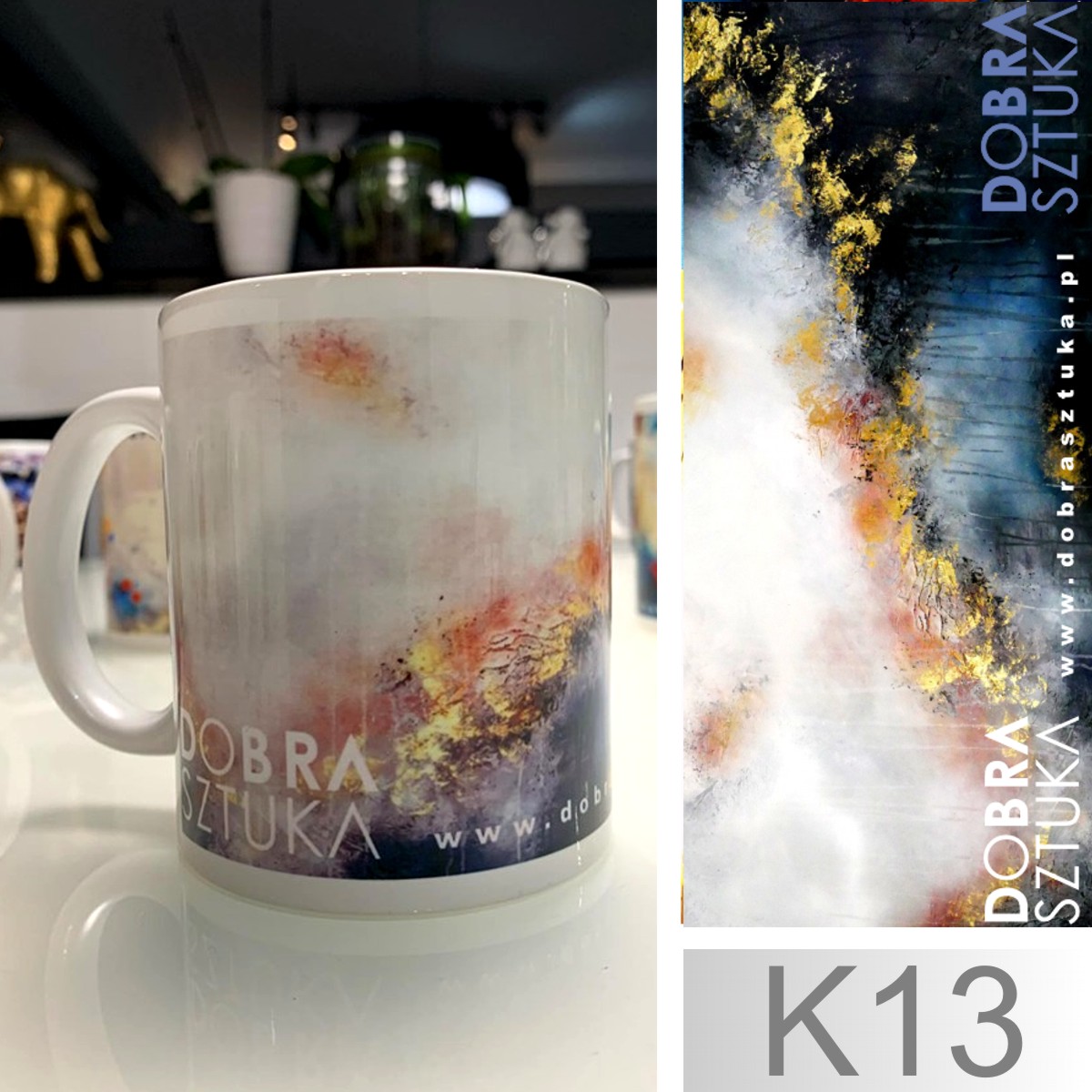 Kubki z obrazami kubek z literami obraz na kubku K2 - obrazek 20