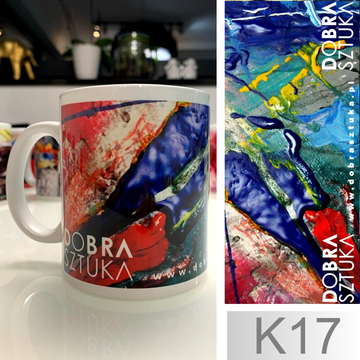 Kubki z obrazami kubek z literami obraz na kubku K2 - obrazek 24