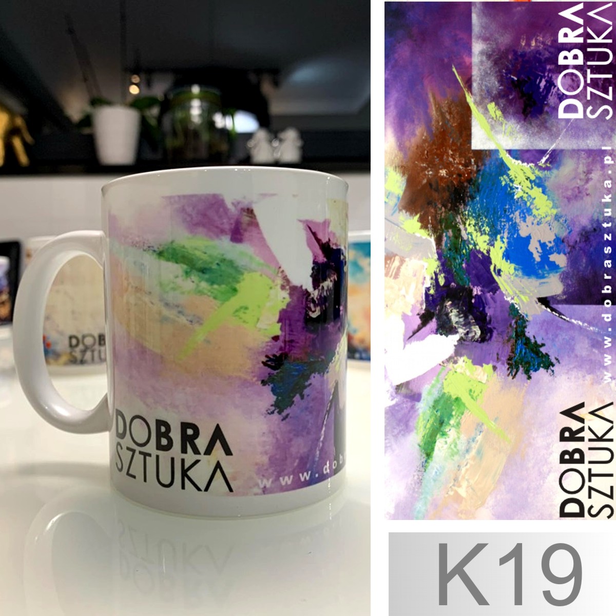 Kubki z obrazami kubek z literami obraz na kubku K2 - obrazek 26