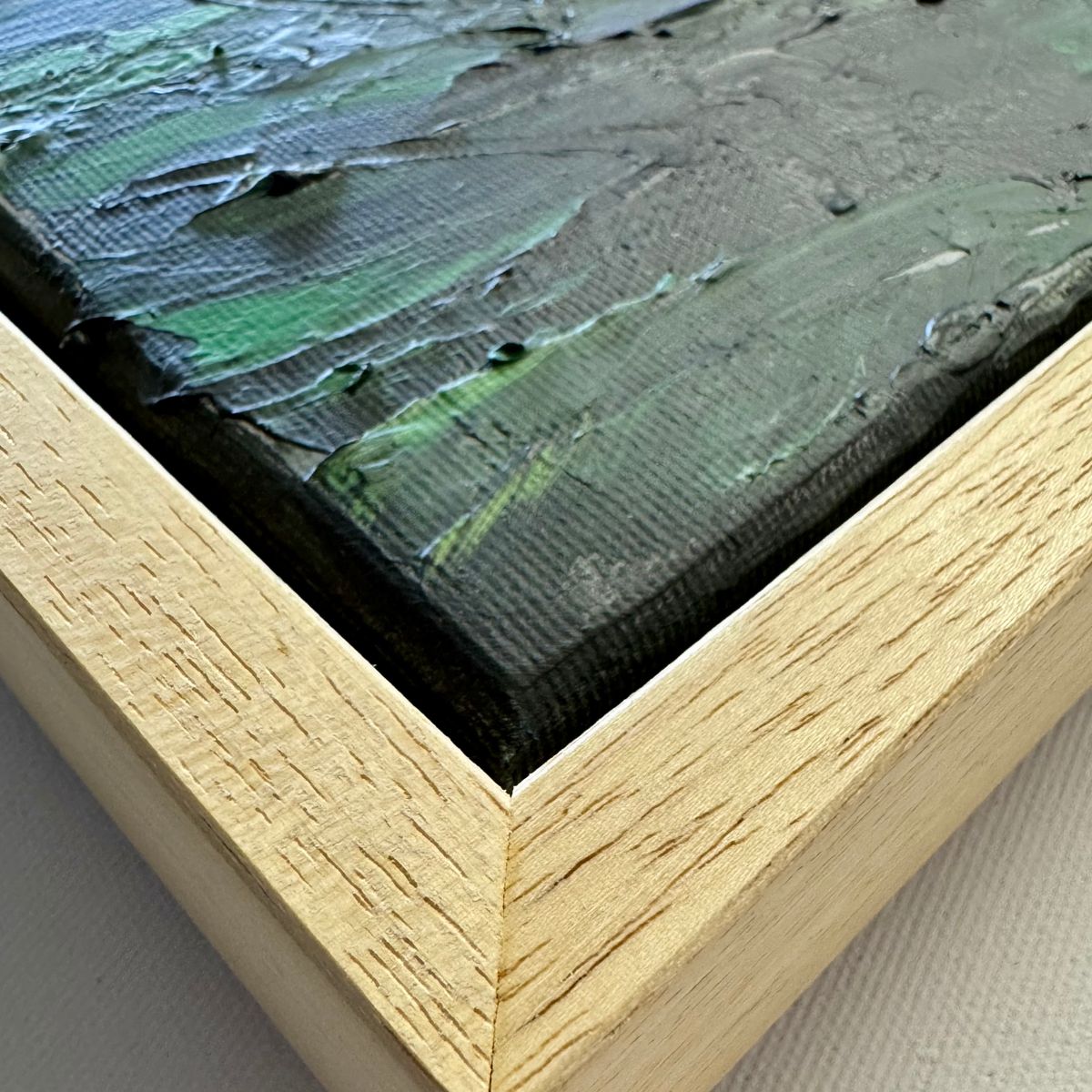 Obraz ręcznie malowany z kwiatami "Wiosenna łąka" 2356A - obrazek 5