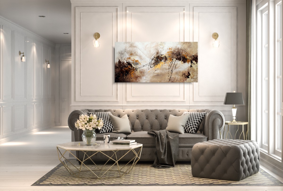 Obraz ręcznie malowany na płótnie "Łagodność" 1582A - obrazek 3