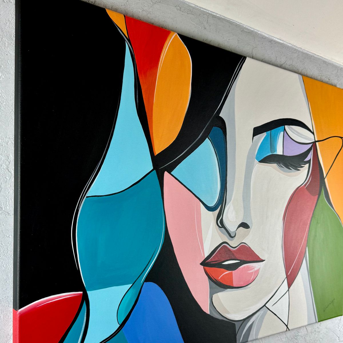 Obraz portret na płótnie "Kobieta niezależna" 2332A - obrazek 7