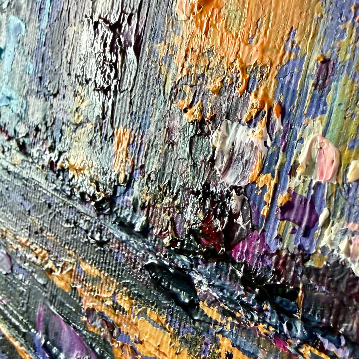 Nowoczesny obraz miasto 80 x 80cm – kolorowa panorama 2367A - obrazek 7