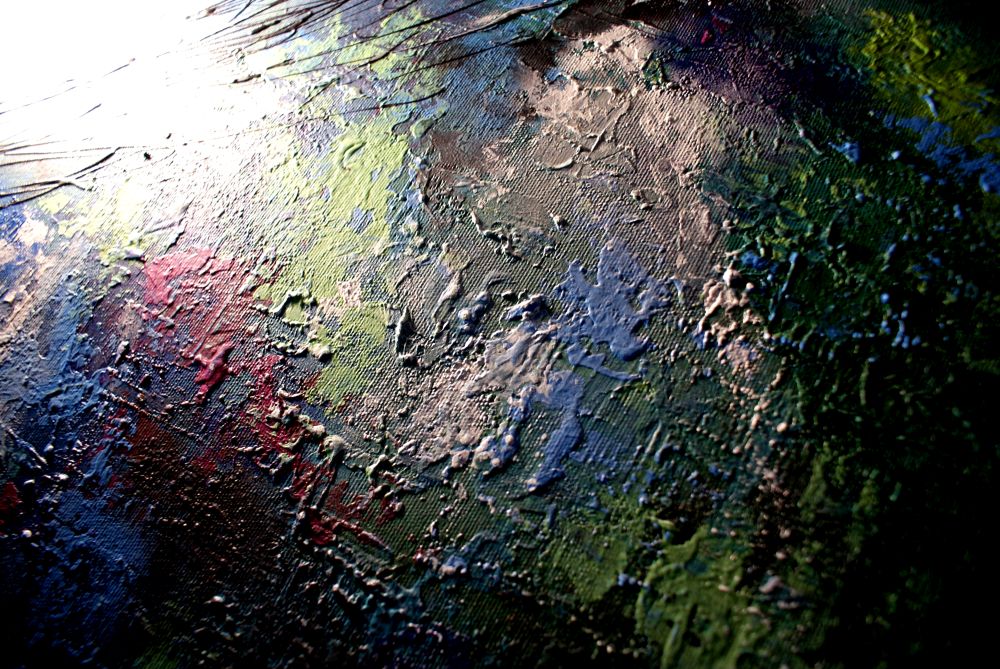 Obraz abstrakcja przedwiośnie nowoczesne obrazy do salonu 1782A - obrazek 5