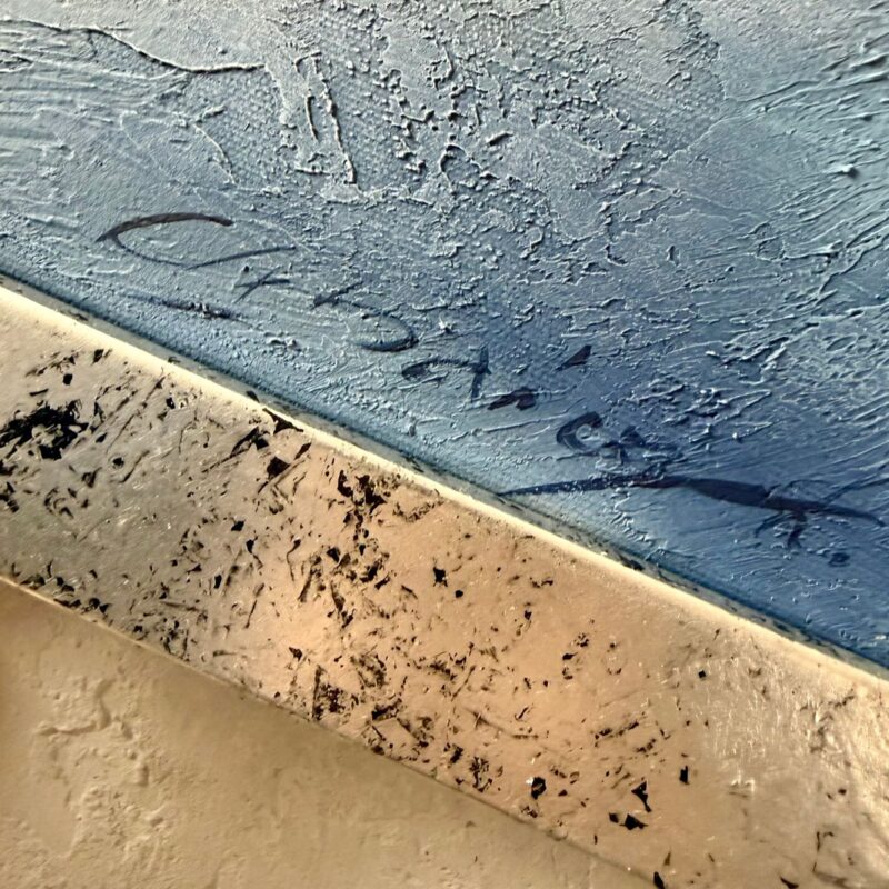 Obraz miasto abstrakcja – sygnatura autora