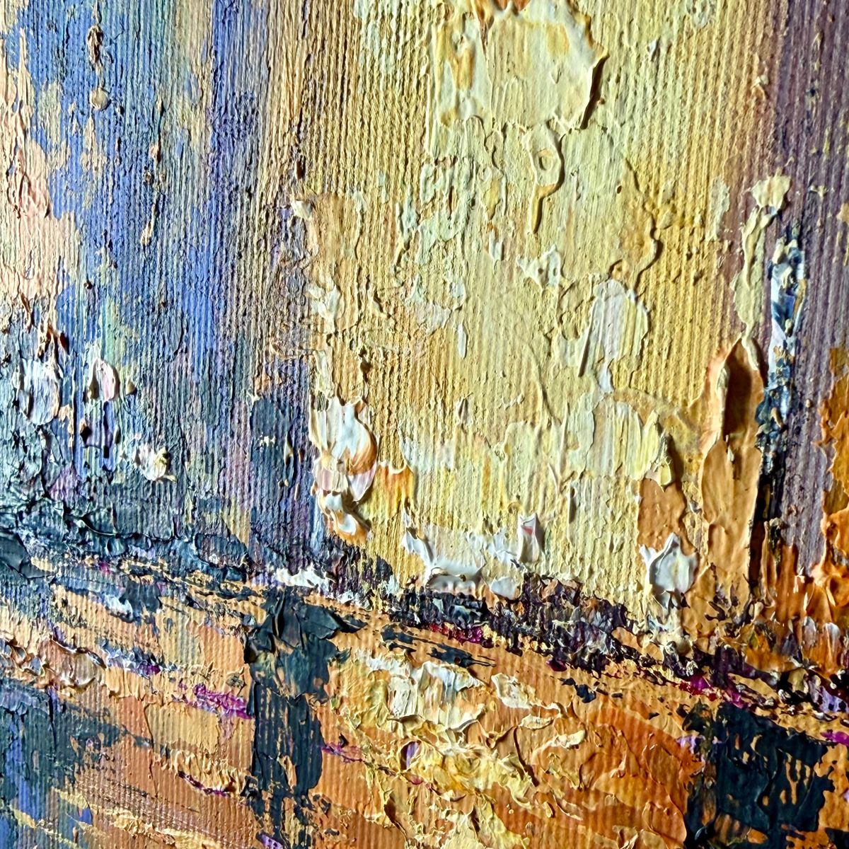 Nowoczesny obraz miasto 80 x 80cm – kolorowa panorama 2367A - obrazek 6