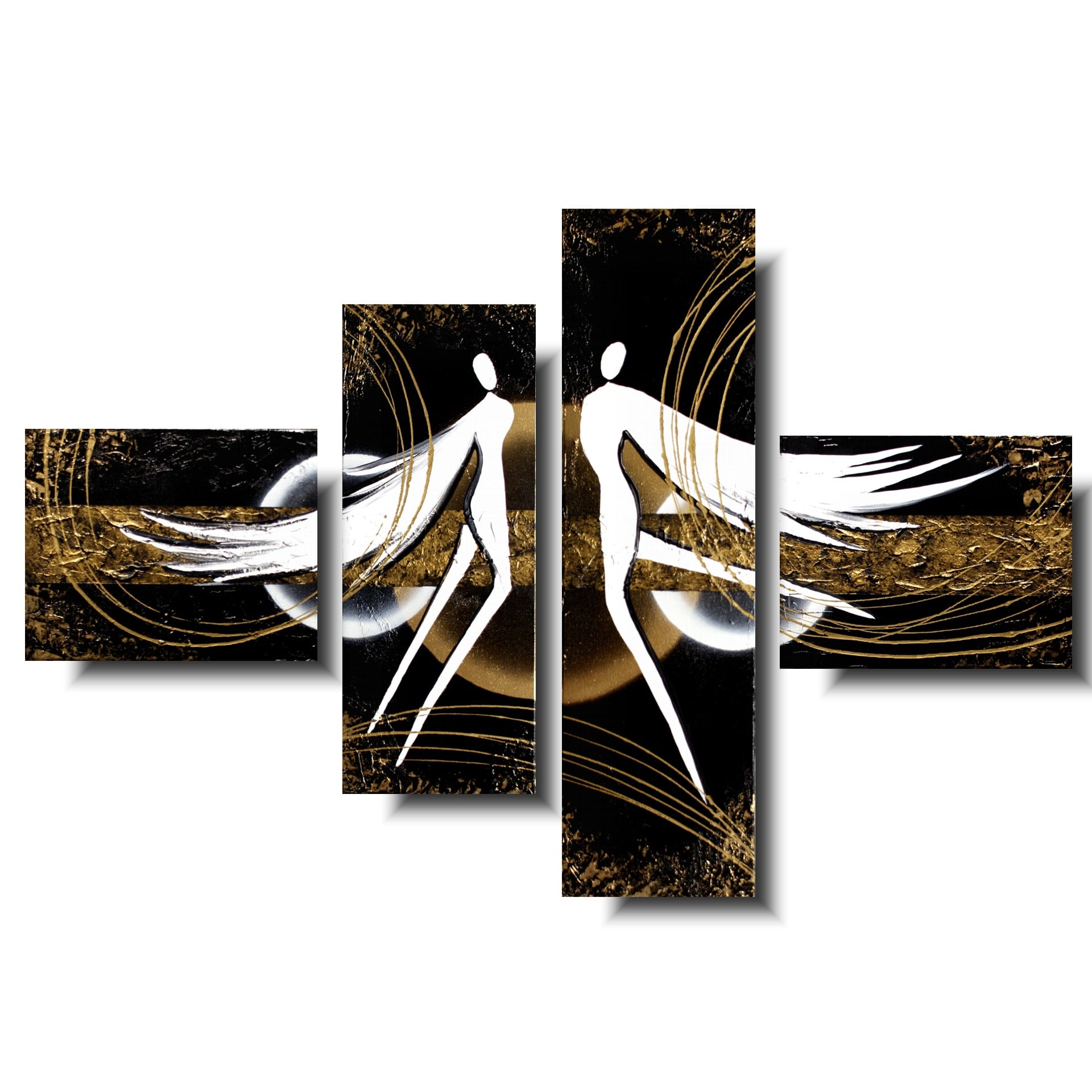 Obraz z aniołami do sypialni "Aniołki szczęścia i radości" 1226A