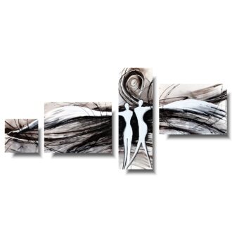 Obraz ręcznie malowany na płótnie "Anioły dobrobytu" 485A