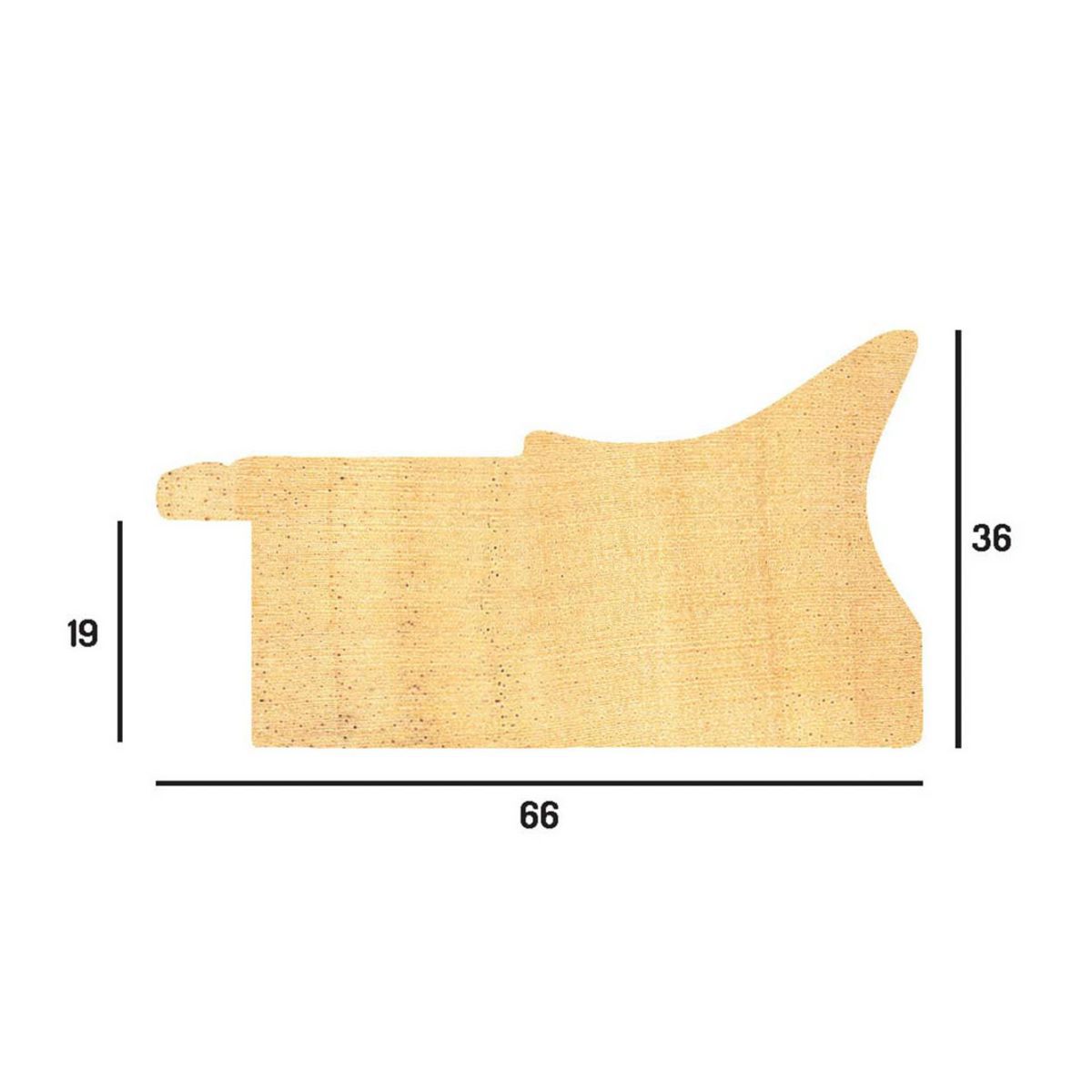 Złoto biała rama do obrazu szeroka drewniana SA22 - obrazek 4