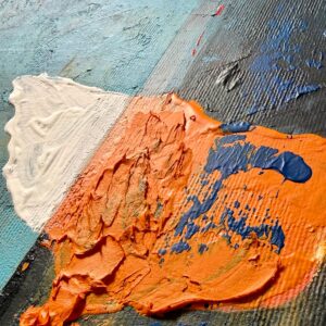 nowoczesny obraz dyptyk abstrakcyjny zblizenie