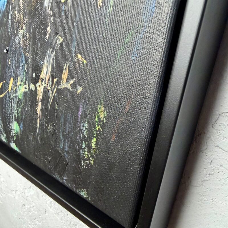 obraz kwiaty sygnatura