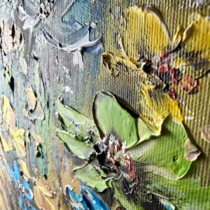 obraz kwiaty zbliżenie